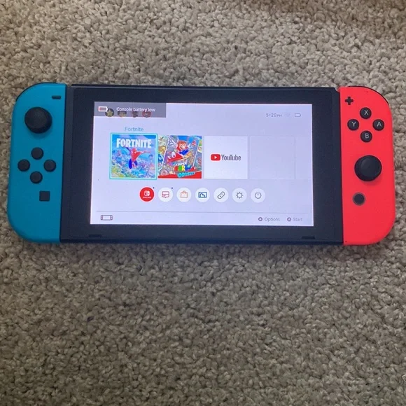 Nintendo Switch perfect condition barley used